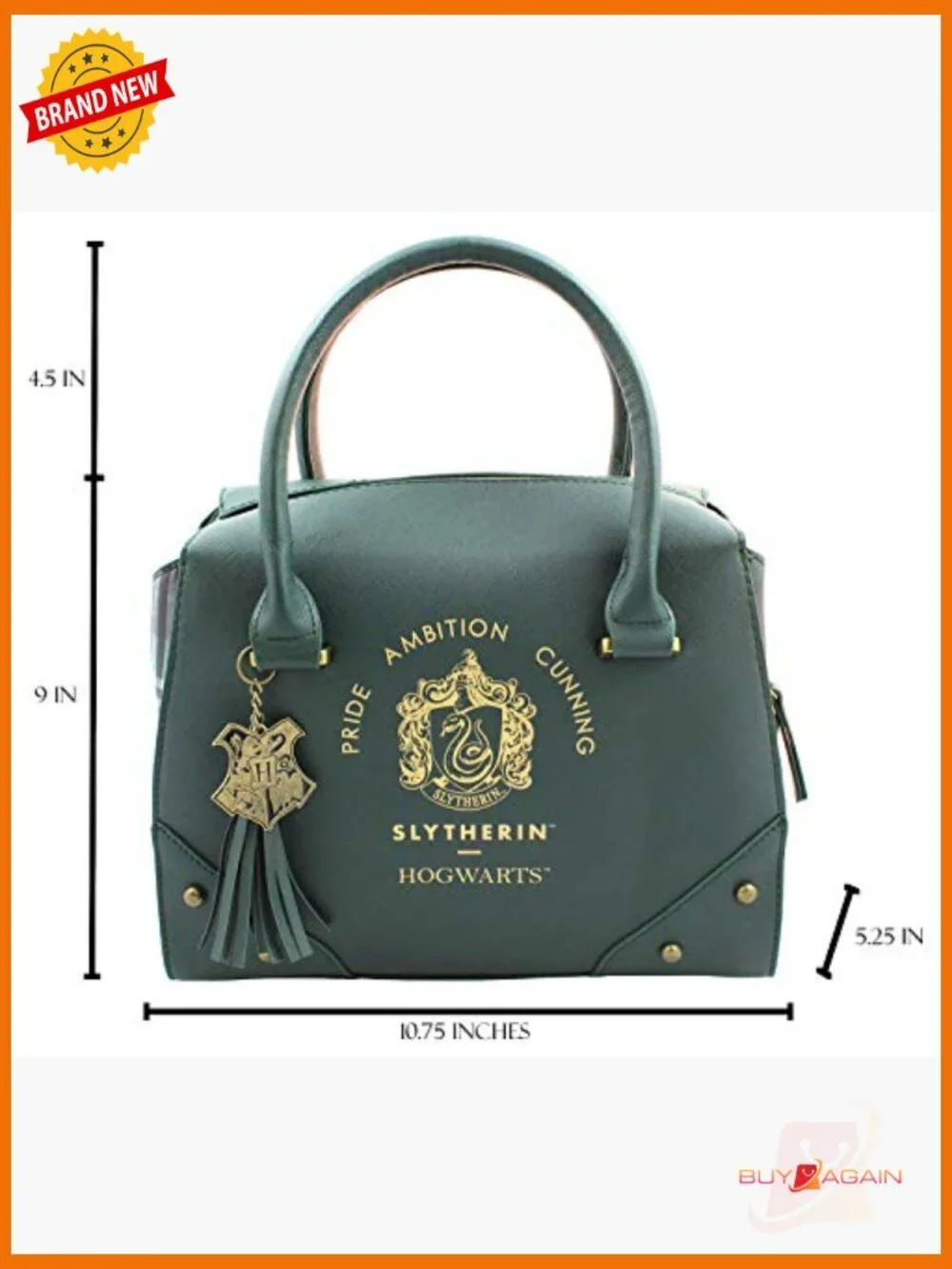 Harry Potter Satchel Tote Shoulder Bag Handbag Hogwarts Houses